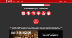Desktop Screenshot of jamii.co.za